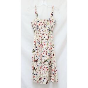 Cooperative novelty print summer dress cotton M medium sunglasses beach retro